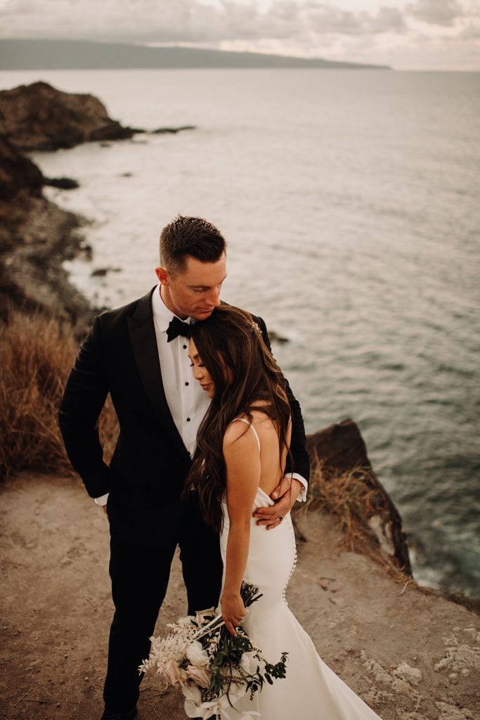 Diana + Chris | Maui, Hawaii beach elopement