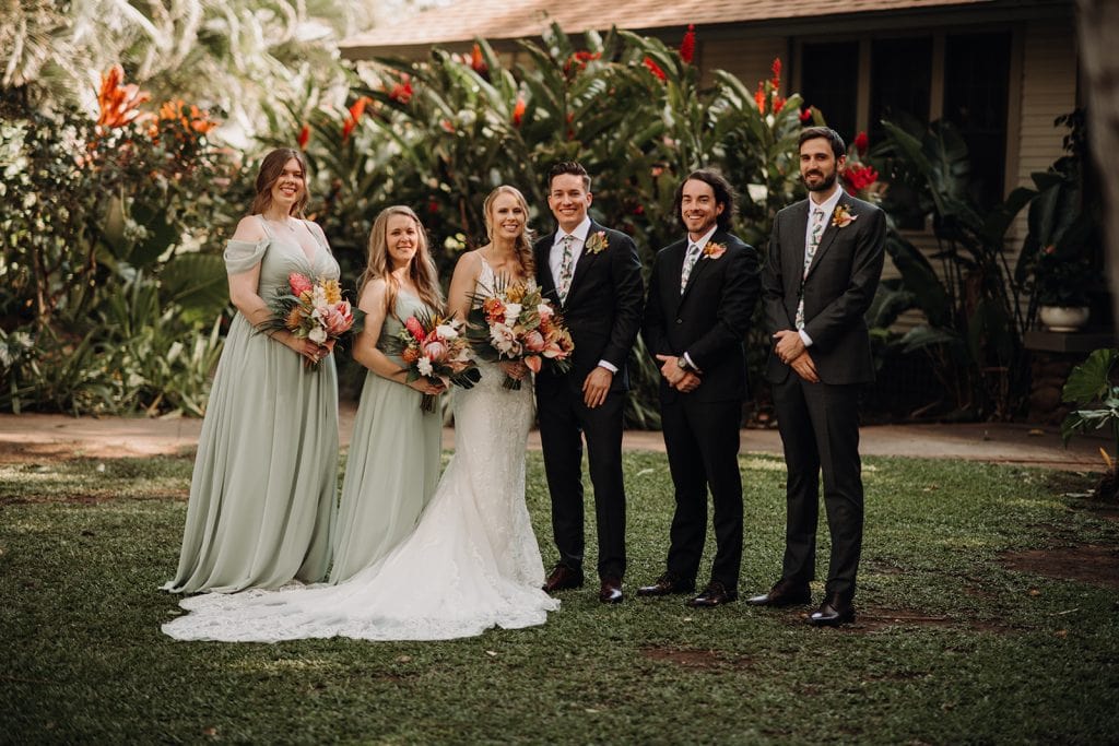Kalie + Jake's destination wedding in Hawaii