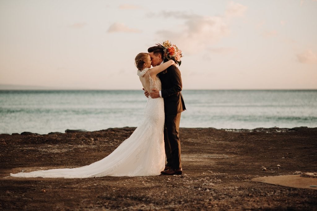 A Maui beach destination wedding