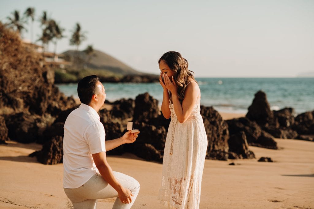 surprise proposal in Hawaii