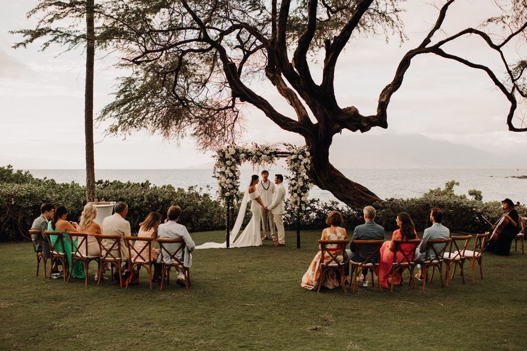 Andaz Maui micro wedding